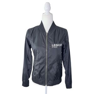 Custom Legion by Lenovo Bomber Jacket Black Techwear Promo Women’s Size S